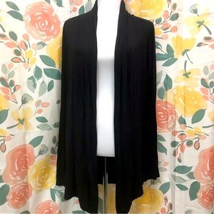 Black Cardigan Womens XXL